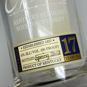 Eagle Rare 17 year “BTAC” whisky bottle **empty